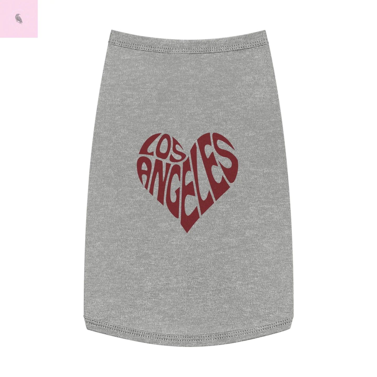 Pet Tank Top - Los Angeles Design for Pets The flirty crow