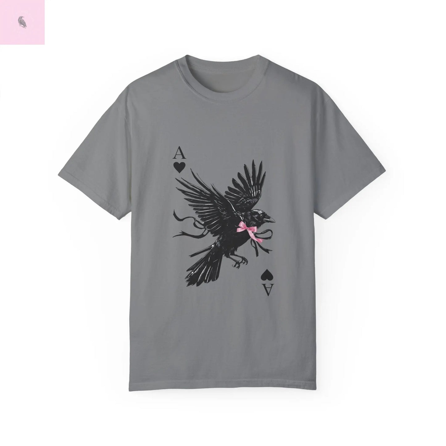 Crow Lovers Comfort Colors T-shirt - The flirty crow