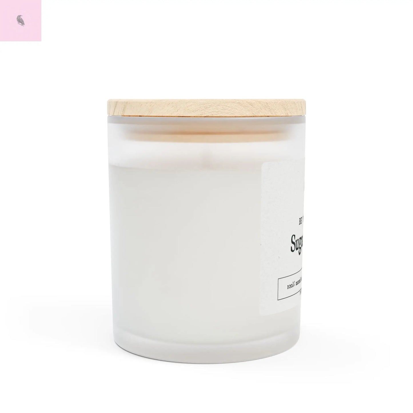 Glass Candle, Sugar Daddy 11oz the flirty crow
