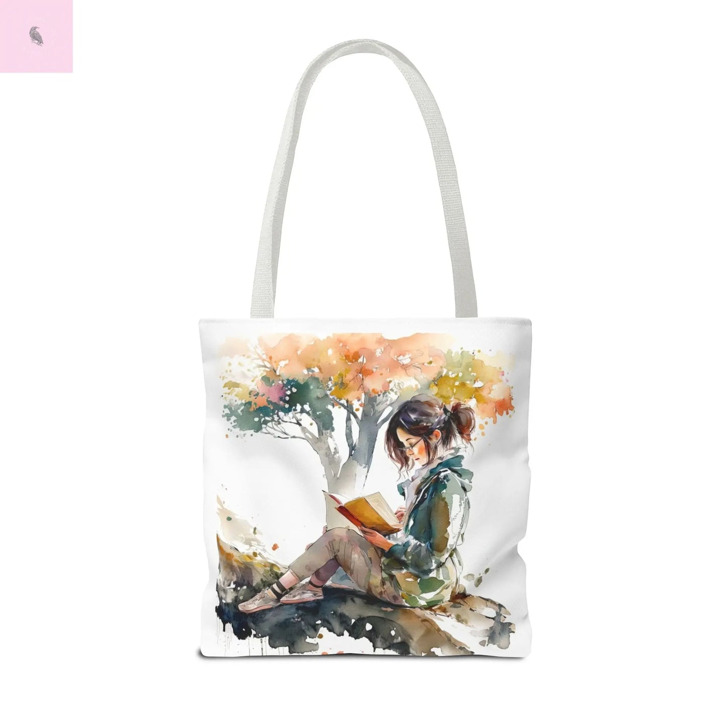 Reading Tote Bag, Literary Gift, Book Lover Tote, Eco-Friendly Bag, readers shopping Tote, book club bag The flirty crow