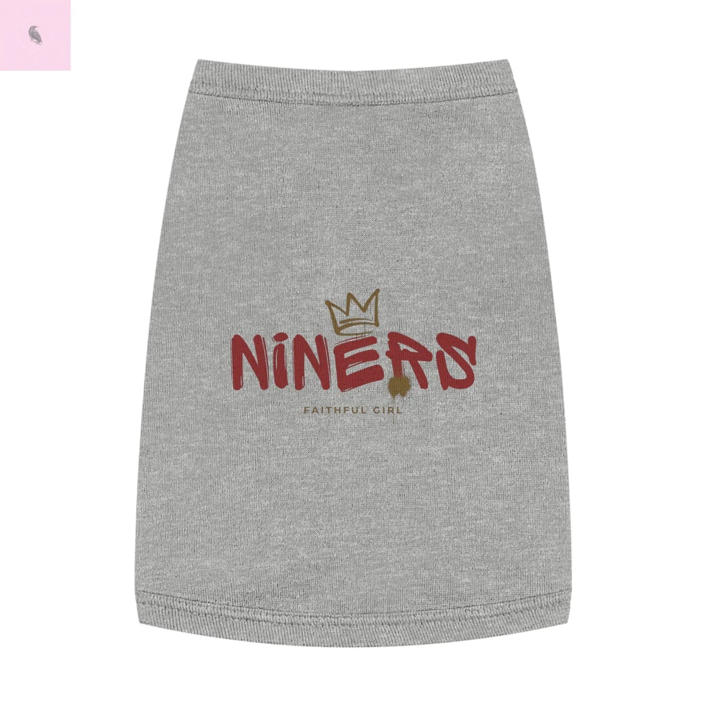 Dog Tank Top 49er Football The flirty crow