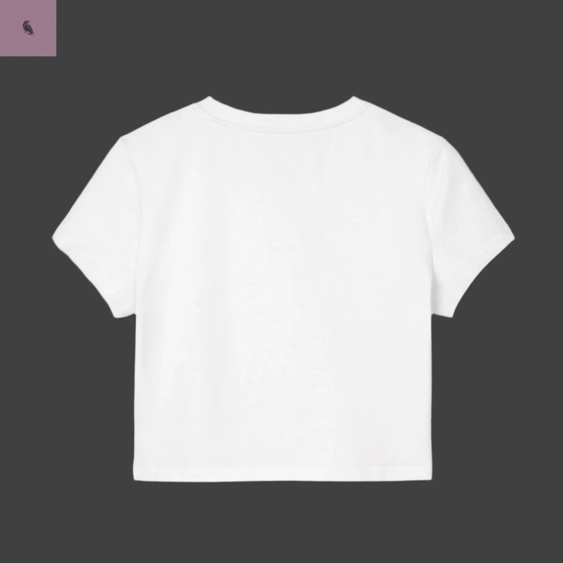 Mystical Cat Women's Baby Tee - Lunar Phases Design The flirty crow