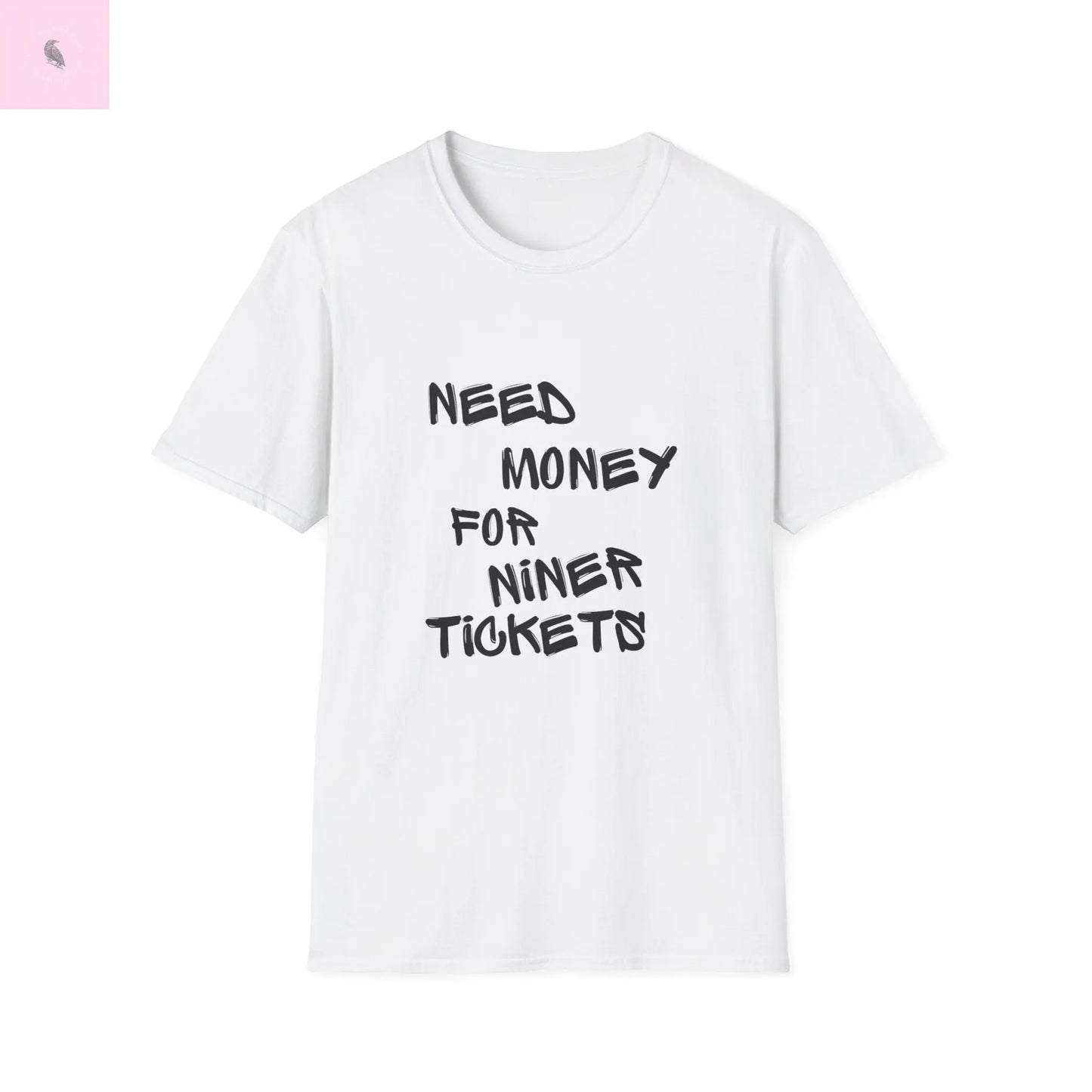 Niner Tickets Unisex T-Shirt the flirty crow