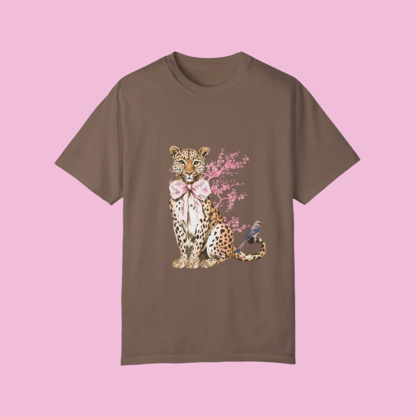 Chinoiserie Chic Leopard T-shirt Printify