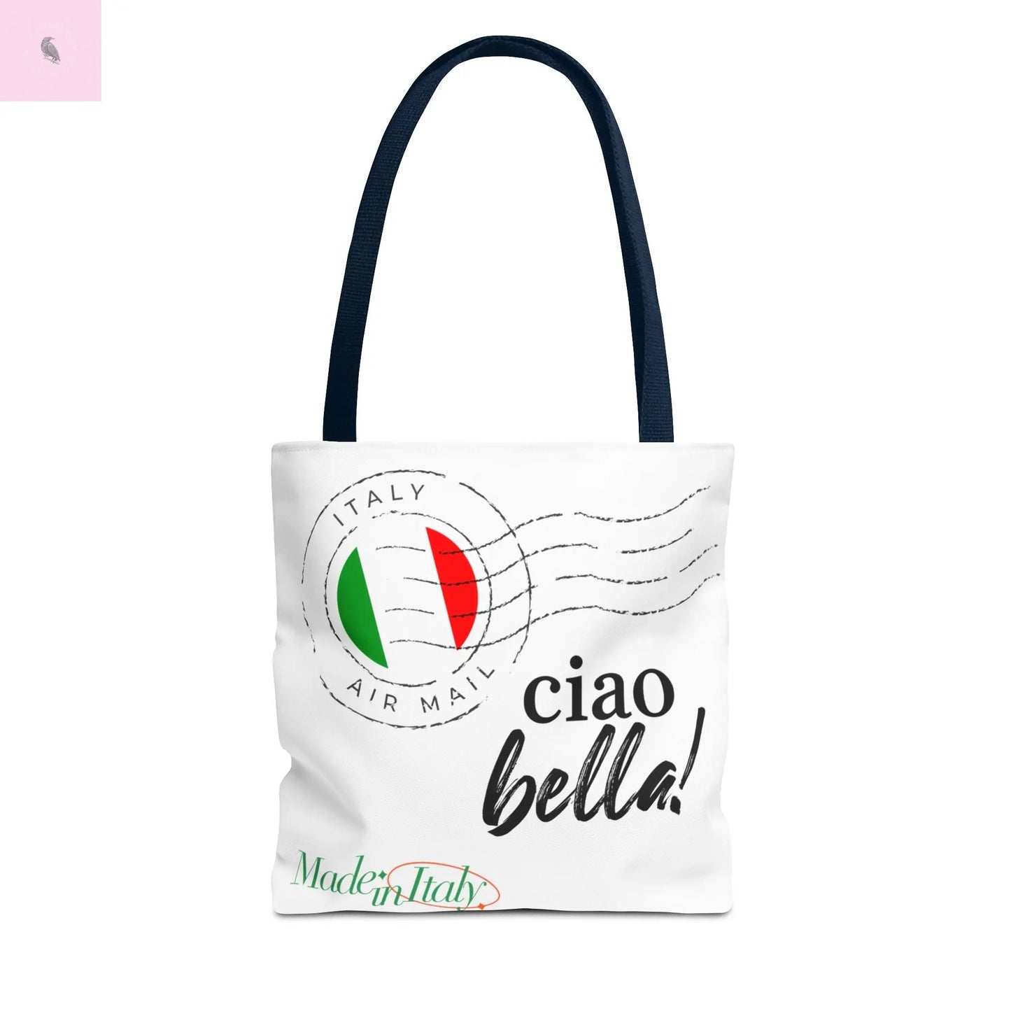 Chic Italian Tote Bag, gift for traveler, beach tote,, Travel tote, , Gift for Her, Shopping, Beach Bag, farmers market tote The flirty crow