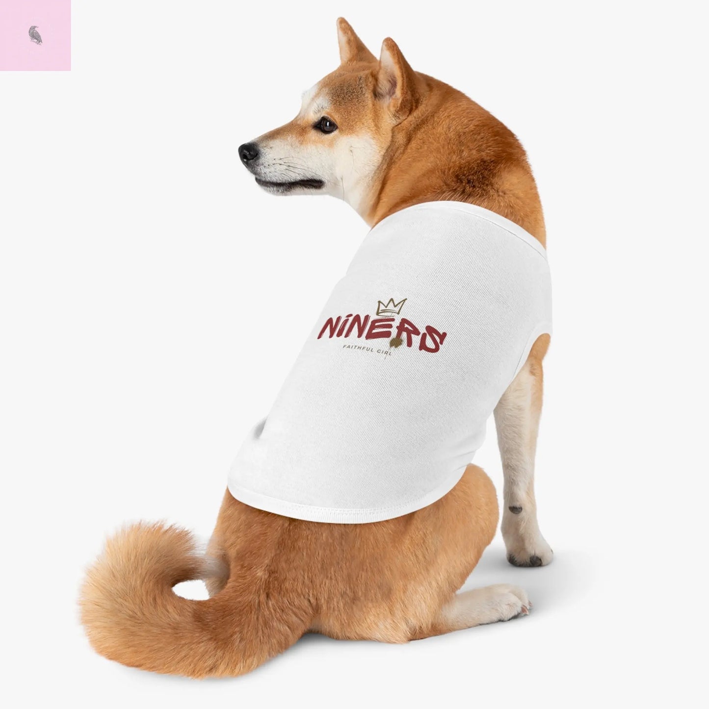 Dog Tank Top 49er Football The flirty crow