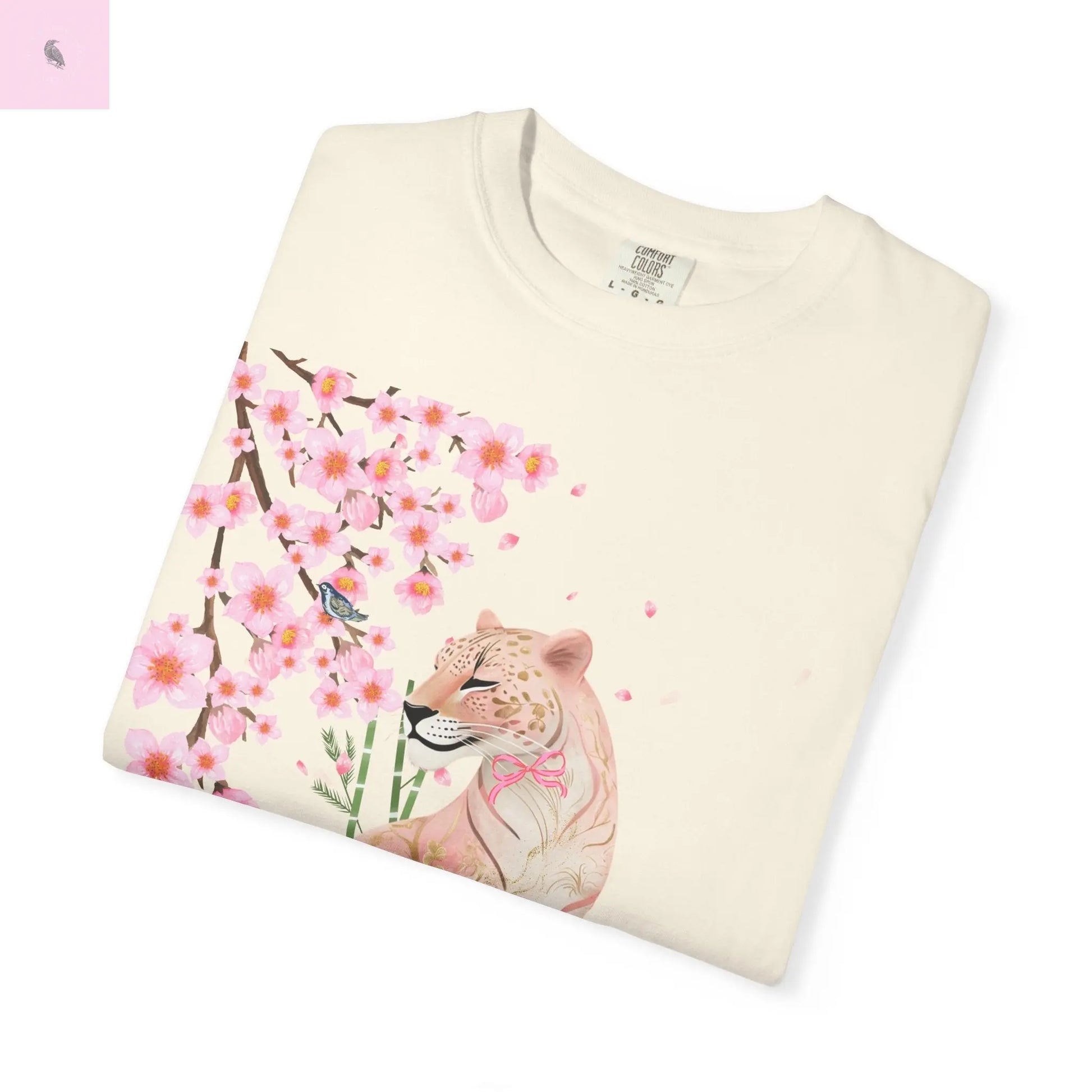 Chinoiserie Leopard T-shirt The flirty crow