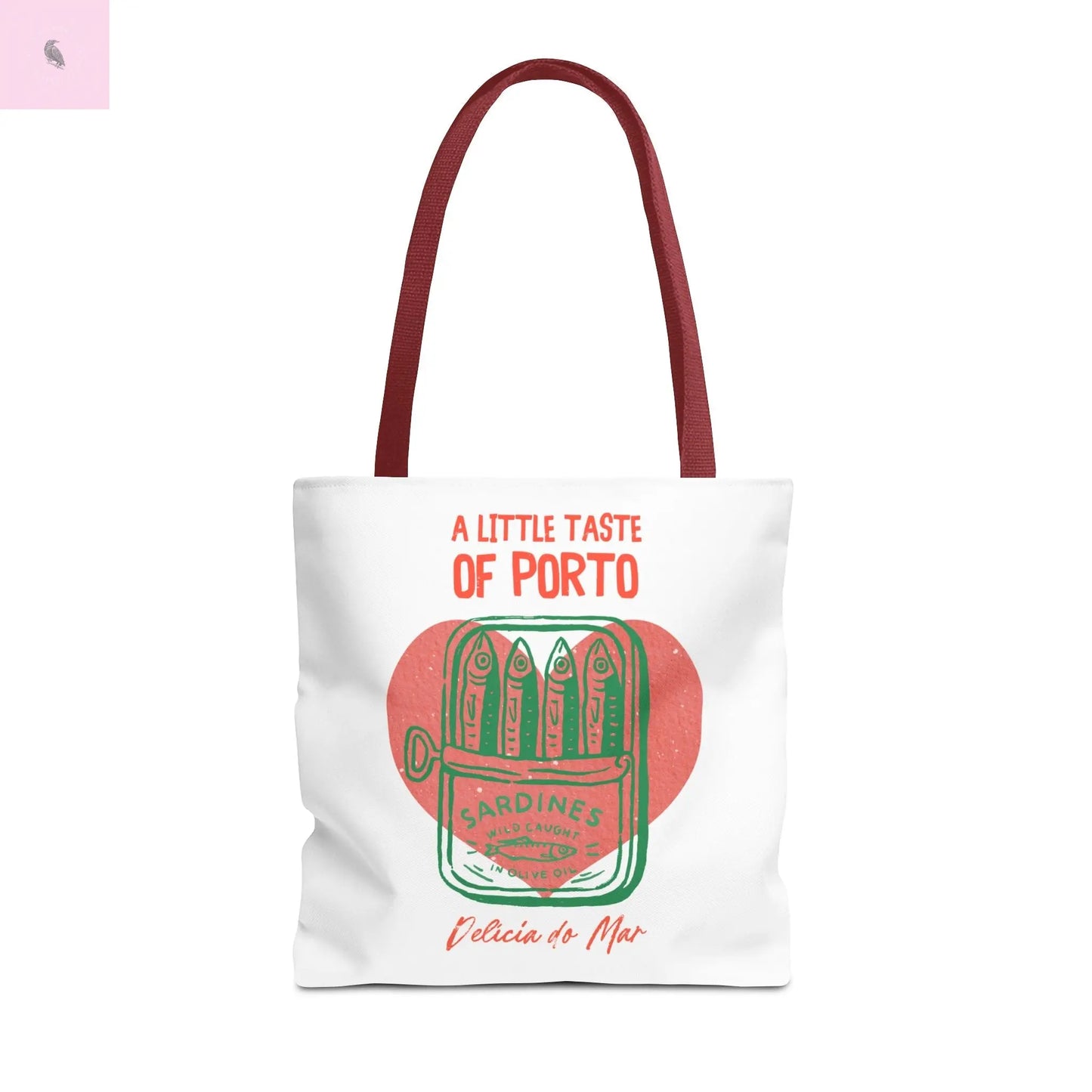 Porto-Inspired Tote Bag, Eco-Friendly Shopping Bag, Travel Tote, Gift for Food Lovers, Beach Bag, Everyday Carryall Printify
