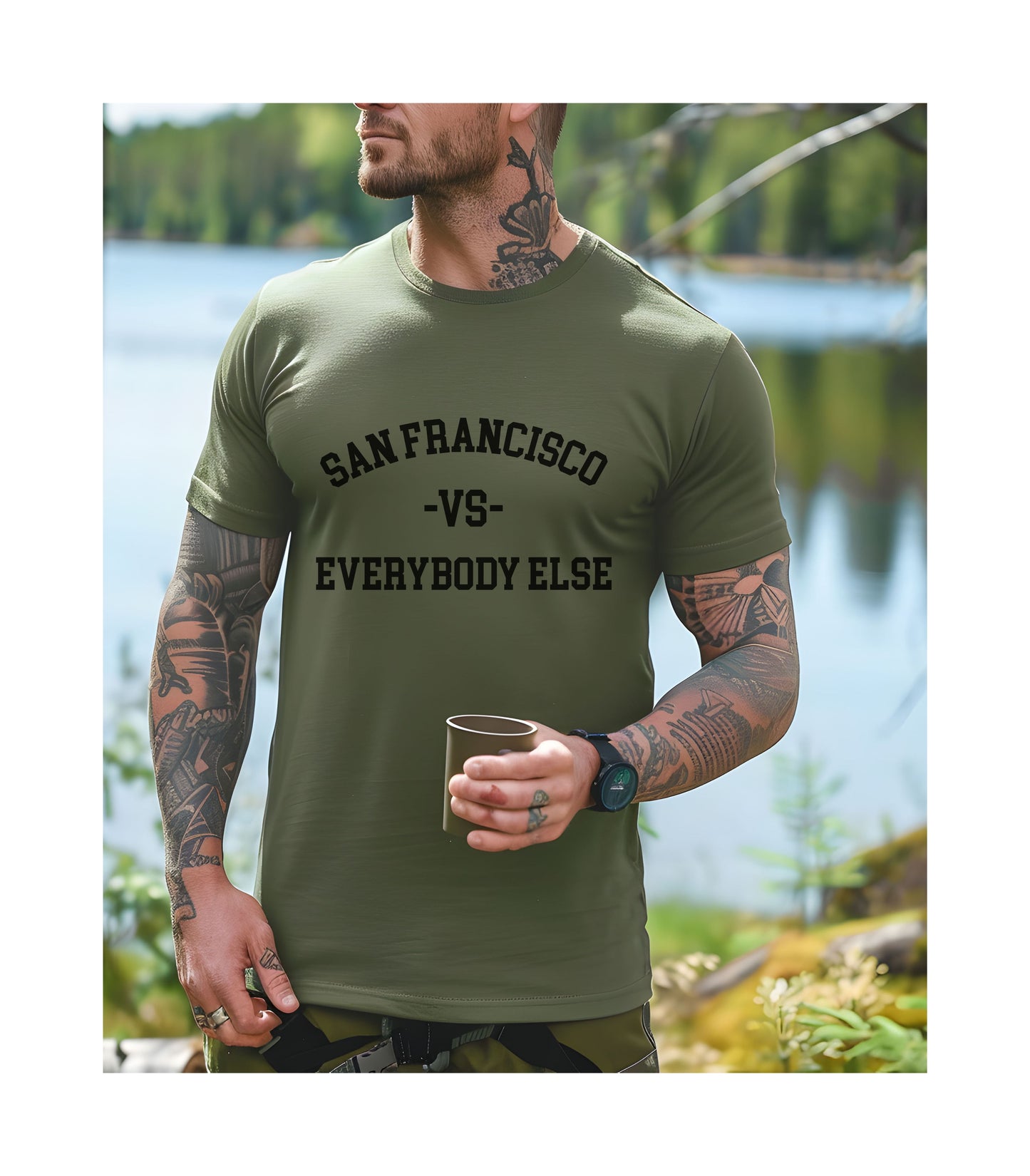 San Francisco vs everybody else T-Shirt