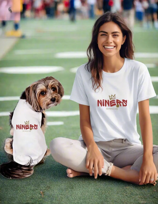 Dog Tank Top 49er Football The flirty crow