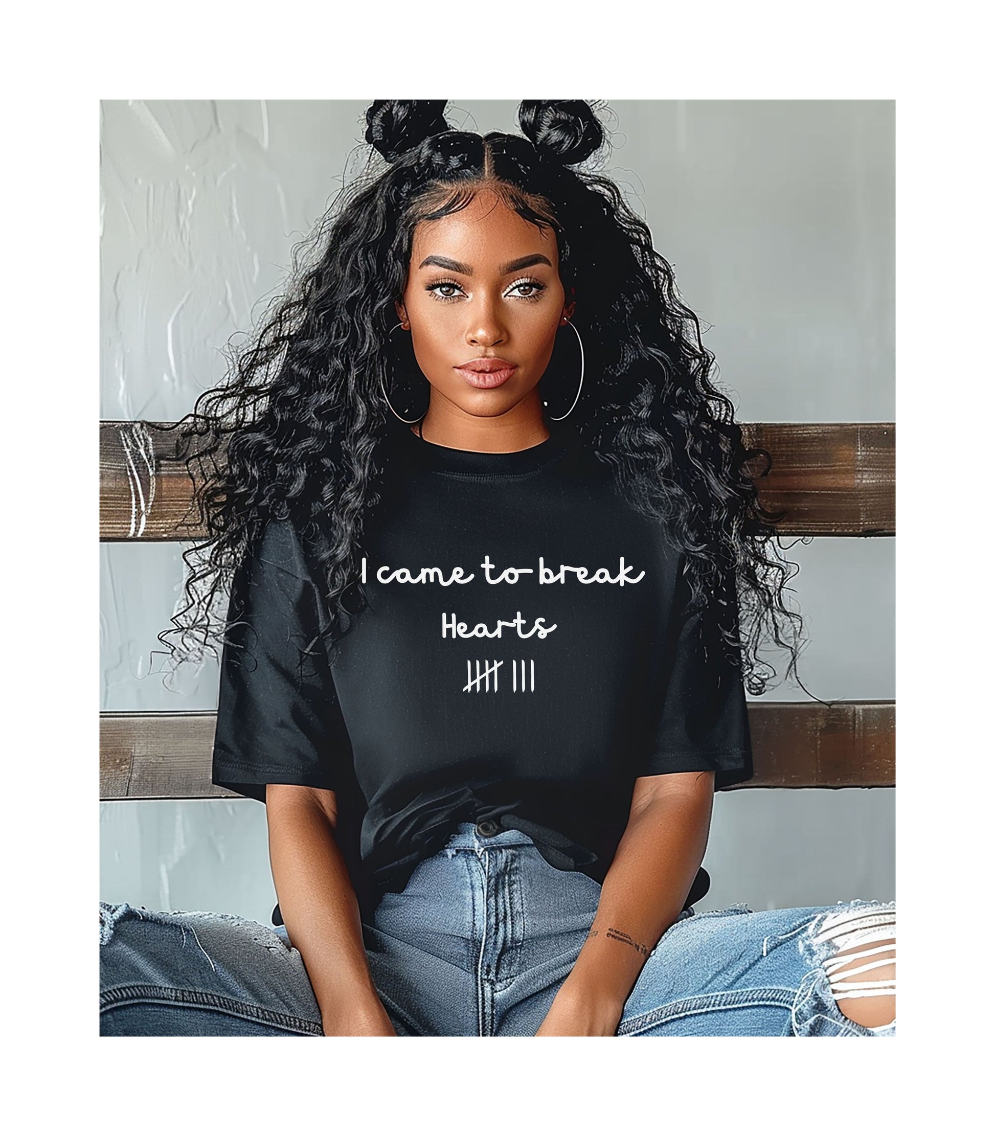Heartbreaker Unisex T-Shirt The flirty crow
