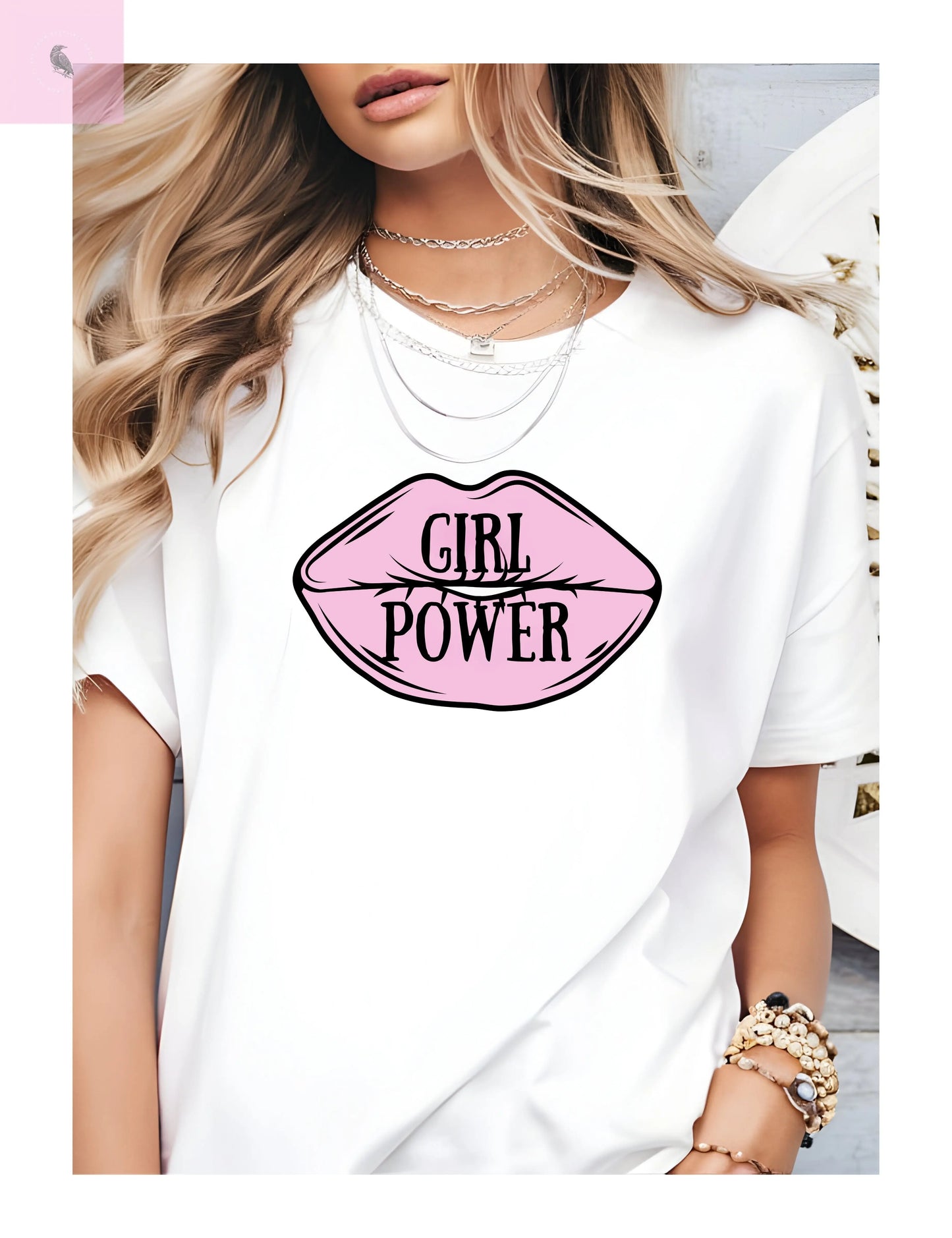 Girl Power T-Shirt | Empowerment Fashion | Casual Wear The flirty crow