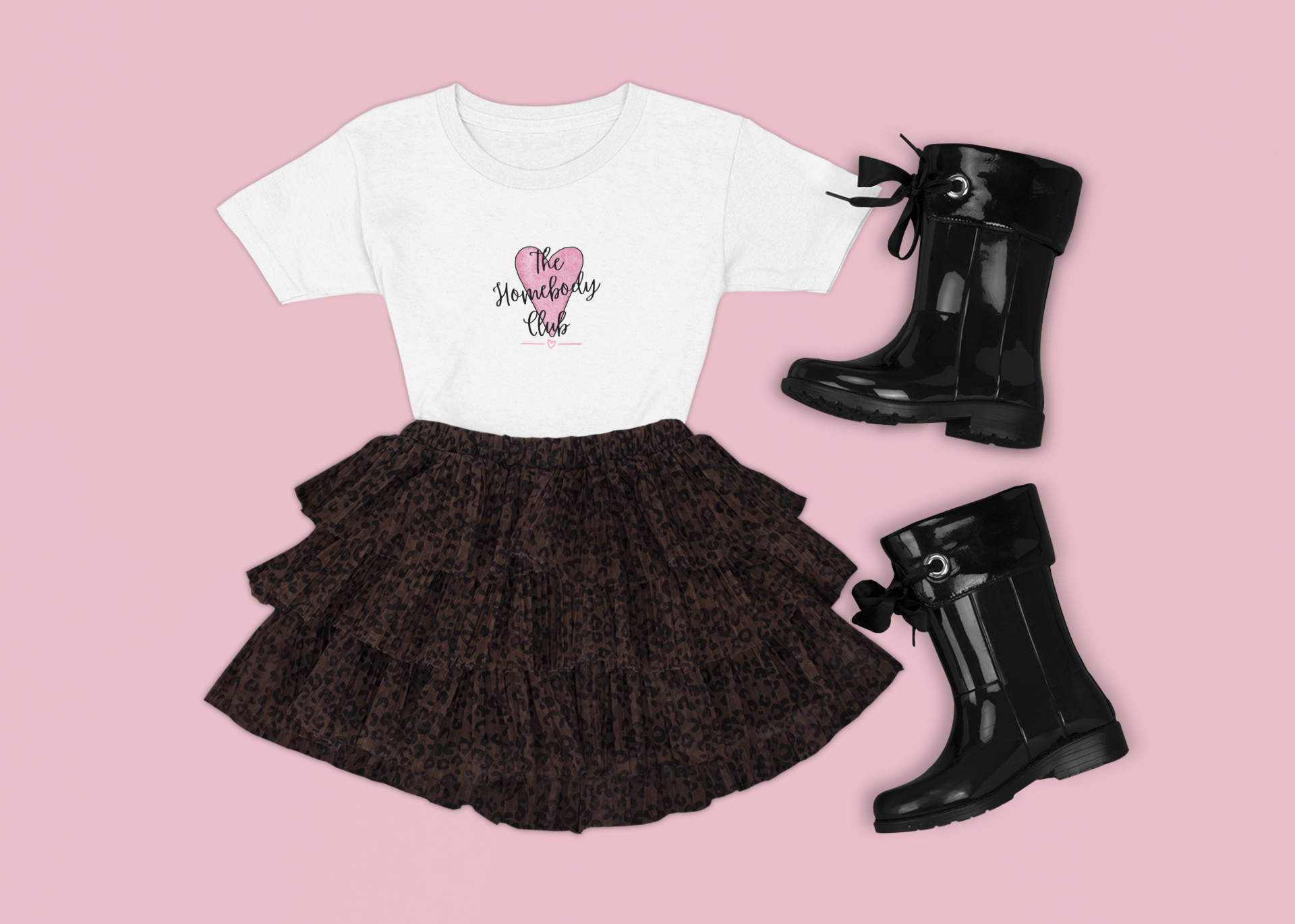 Youth T-Shirt Homebody Club, Father and Child Tee, Bella Canvas childs tee, Fathers Day gift,  family matching tee, unisex top - The flirty crow