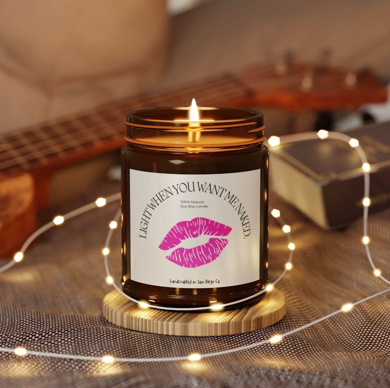 Candles collection featuring lifestyle and self-care candles