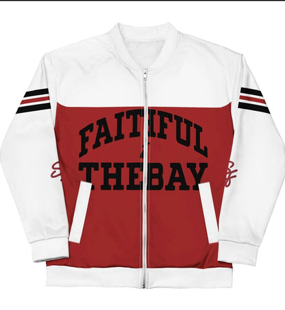 SF football Unisex Bomber Jacket The flirty crow