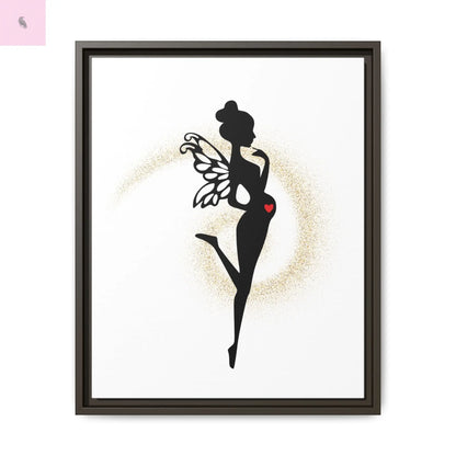 Framed Fairy Art Print - Enchanting Decor for Expecting Mothers, Baby Shower Gift, Elegant Nursery Wall Art, Whimsical Home Accent Printify