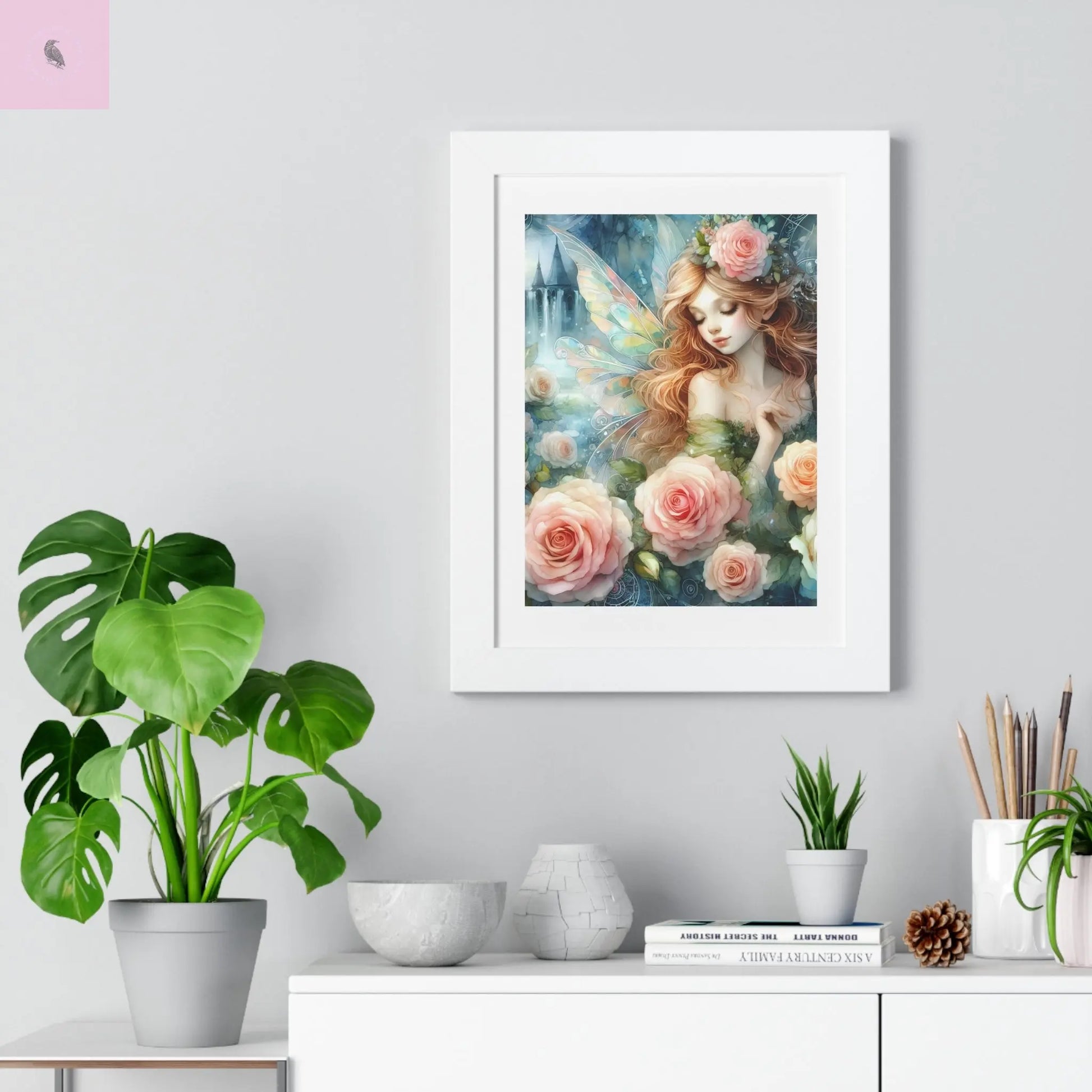 Fairy Wall Art Poster - The flirty crow