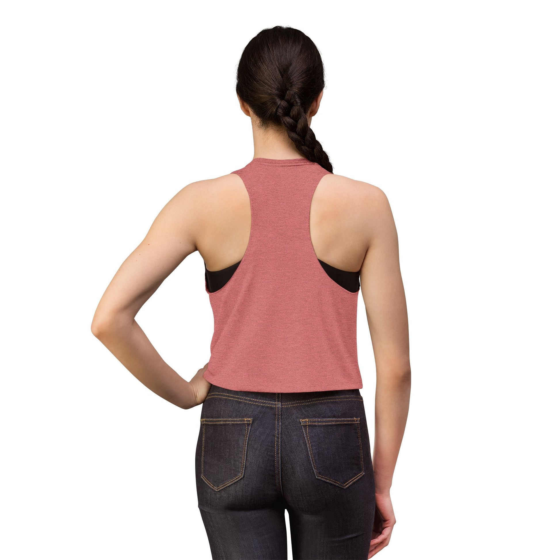 Women's Cropped tank top The flirty crow