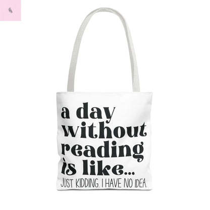 Book Lover Tote Bag, Funny Reading Quote, Literary Gift, Planner Bag, Library Tote, Reading Accessories, beach tote, grocery tote Printify