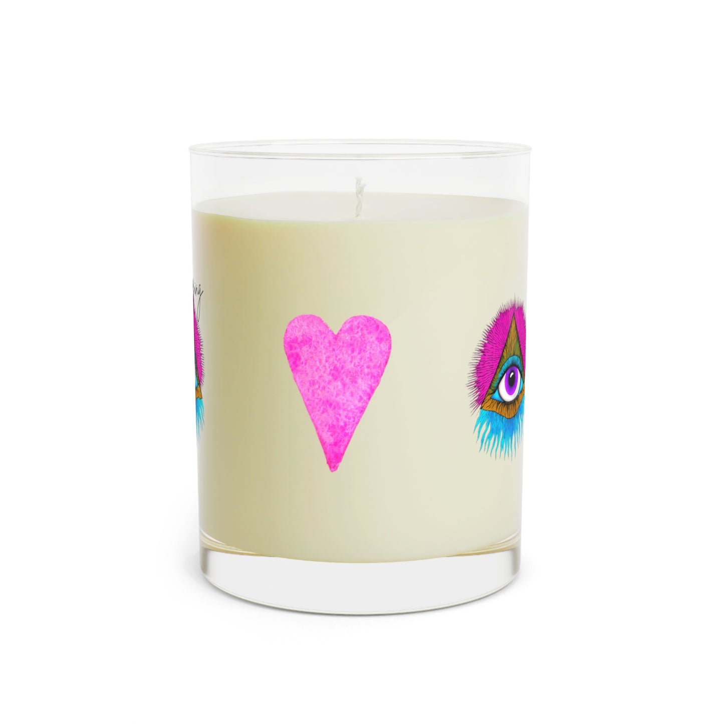 protection candle spiritual soy wax glass candle