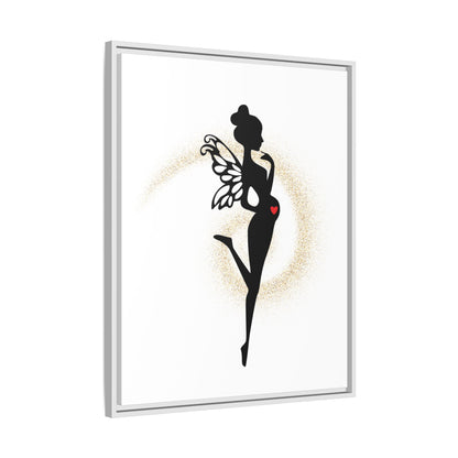 Framed Fairy Art Print - Enchanting Decor for Expecting Mothers, Baby Shower Gift, Elegant Nursery Wall Art, Whimsical Home Accent - The flirty crow