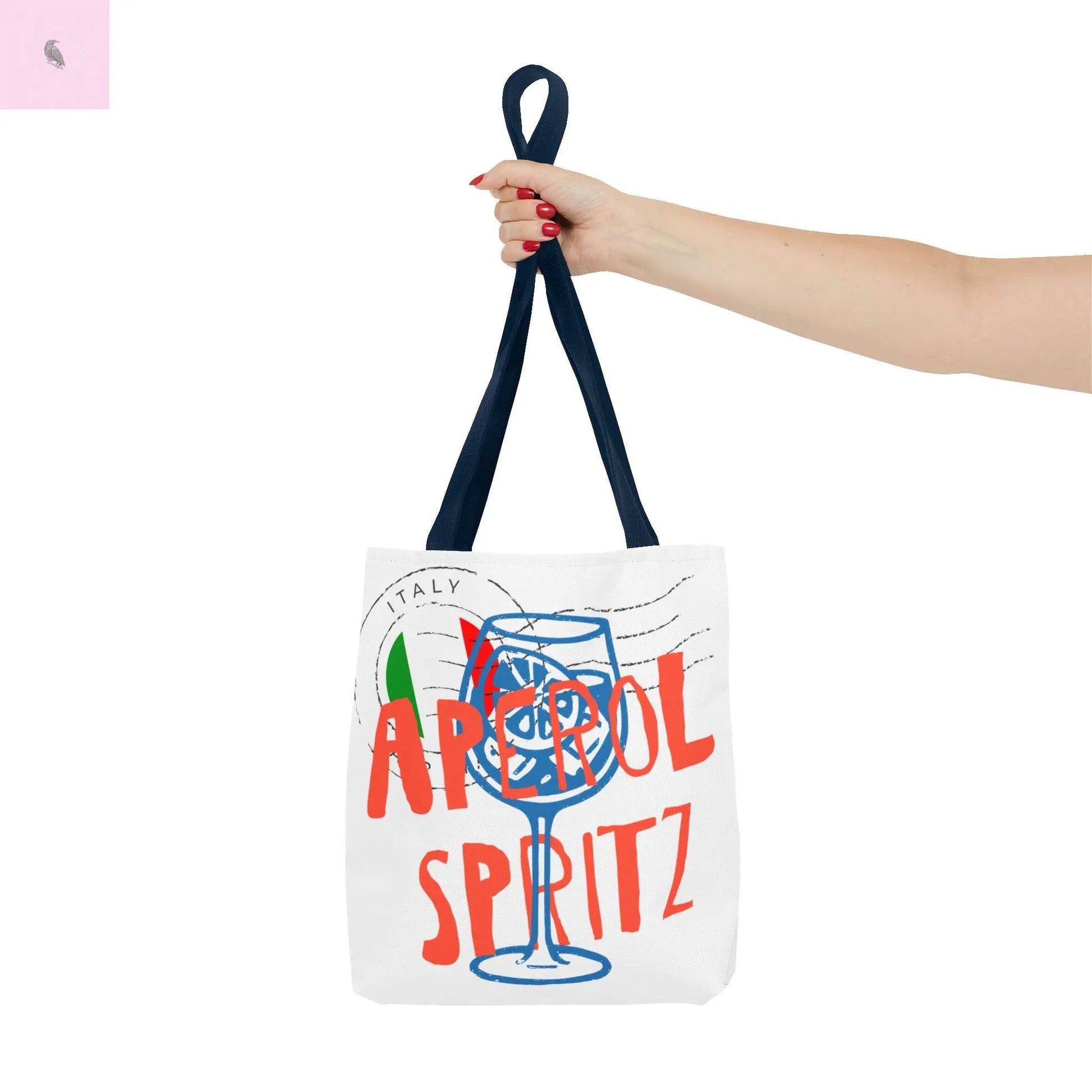 Aperol Spritz Tote Bag, Stylish Beach Bag, Summer Accessory, Gift for Cocktail Lovers, Travel Bag, Fun Party Tote The flirty crow