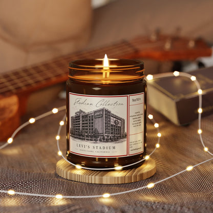 Smells like Levi's Stadium Candle, 49er fan gift, Soy Candle, Game Day Decor, California Football Candle, Sports gift Printify