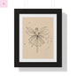 Whimsical Fairy Framed Vertical wall art - Enchanting Home Decor for fairy Lovers - The flirty crow