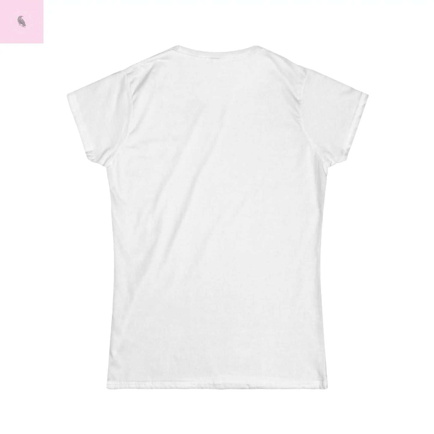 Women's Softstyle  high quality cotton cherry fitted Tee the flirty crow