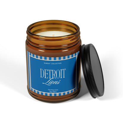 Detroit Lions Scented Soy Candle