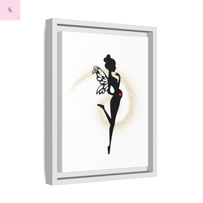 Framed Fairy Art Print - Enchanting Decor for Expecting Mothers, Baby Shower Gift, Elegant Nursery Wall Art, Whimsical Home Accent The flirty crow