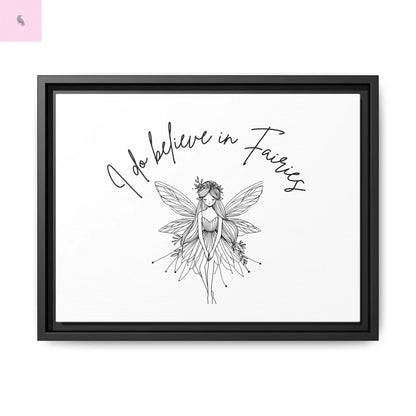 Fairies Canvas, Framed (Multi-color) - The flirty crow