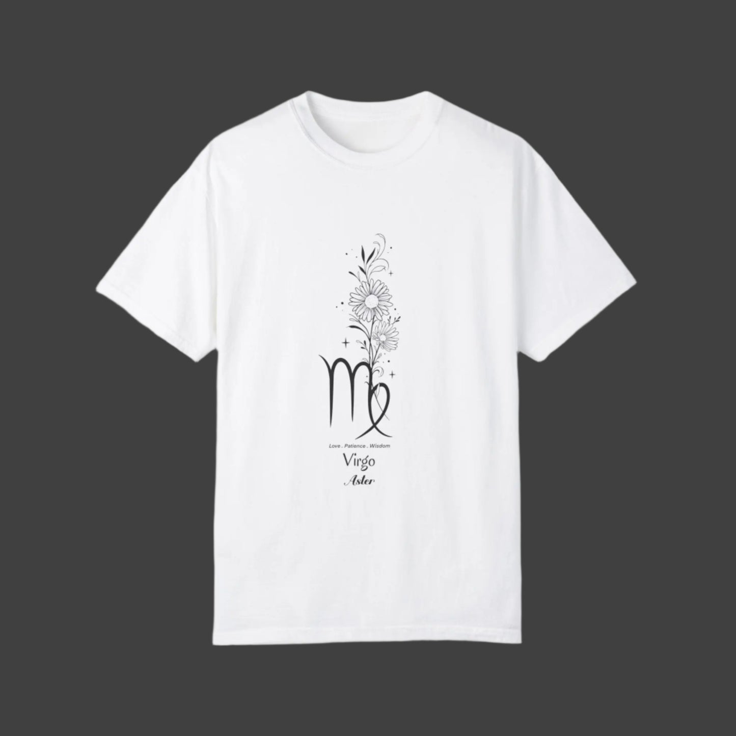 Virgo Birthday Flower Unisex  Tee Printify