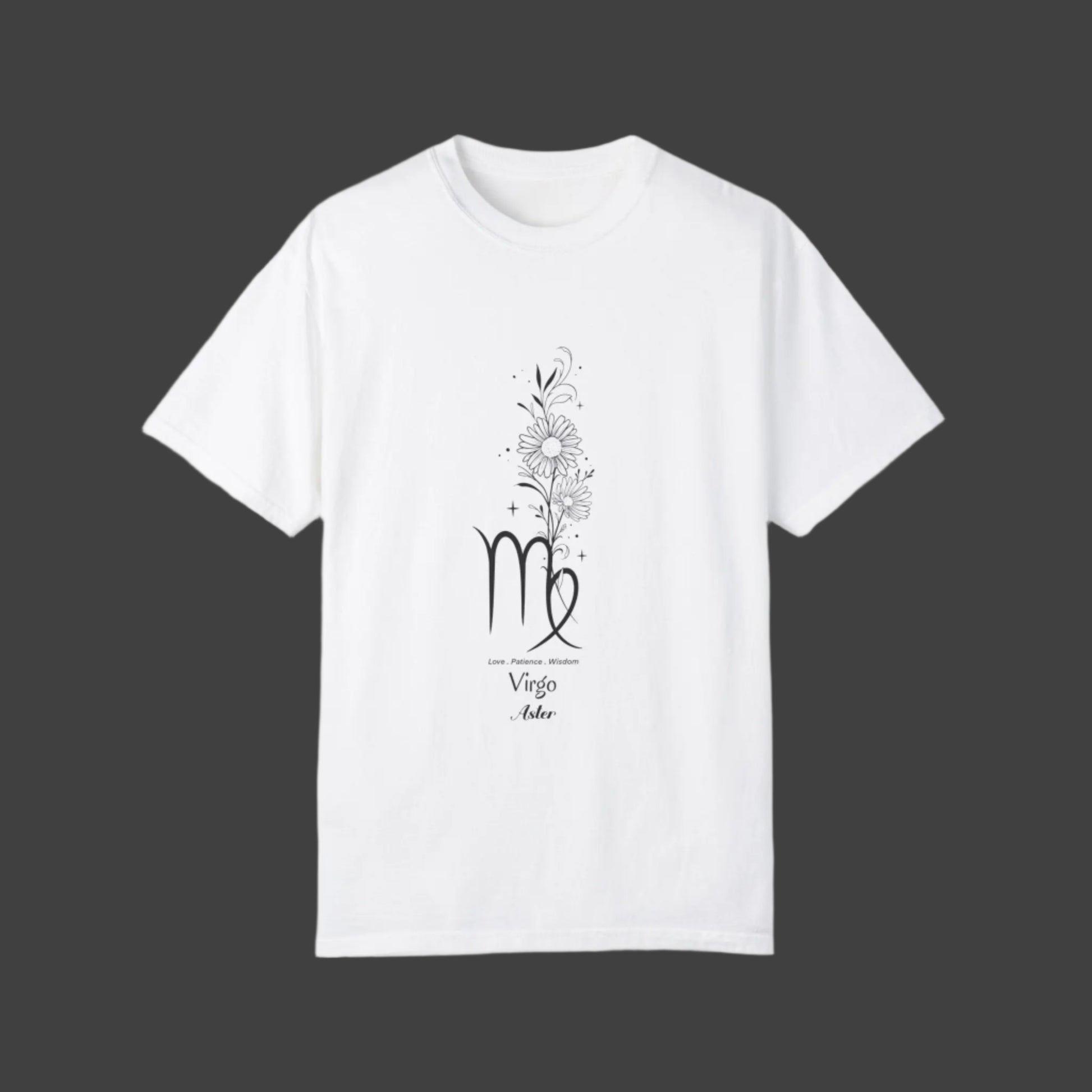 Virgo Birthday Flower Unisex  Tee Printify