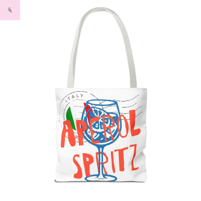 Aperol Spritz Tote Bag, Stylish Beach Bag, Summer Accessory, Gift for Cocktail Lovers, Travel Bag, Fun Party Tote The flirty crow