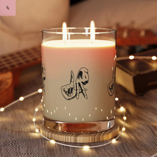 Candle - Los Angeles Lovers 11oz Scented Glass The flirty crow