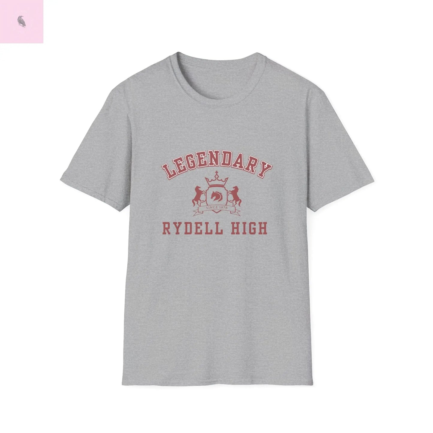 Legendary Rydell High Unisex Softstyle T-Shirt - Vintage highschool Tee The flirty crow