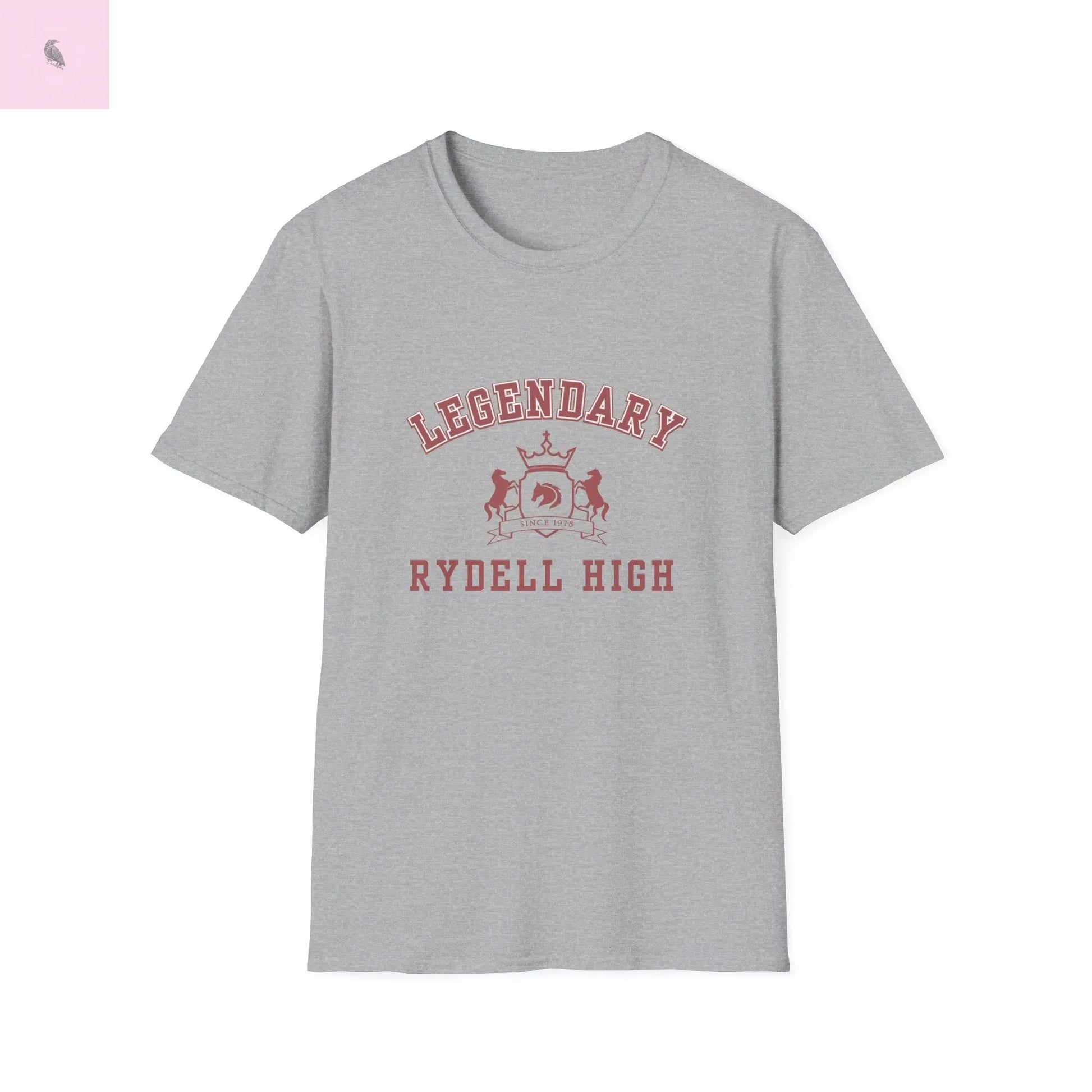 Legendary Rydell High Unisex Softstyle T-Shirt - Vintage highschool Tee The flirty crow