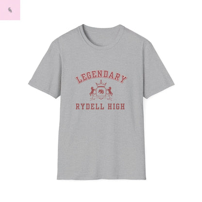 Legendary Rydell High Unisex Softstyle T-Shirt - Vintage highschool Tee The flirty crow