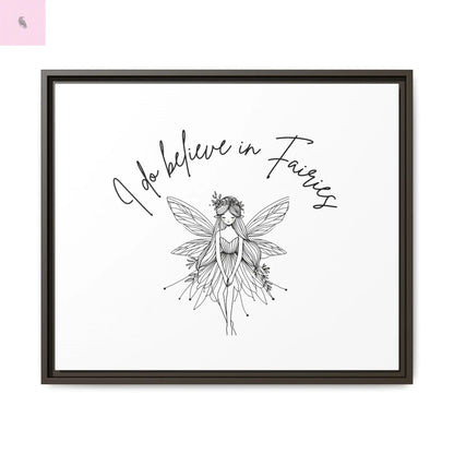 Fairies Canvas, Framed (Multi-color) - The flirty crow