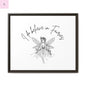 Fairies Canvas, Framed (Multi-color) - The flirty crow