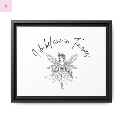 Fairies Canvas, Framed (Multi-color) - The flirty crow