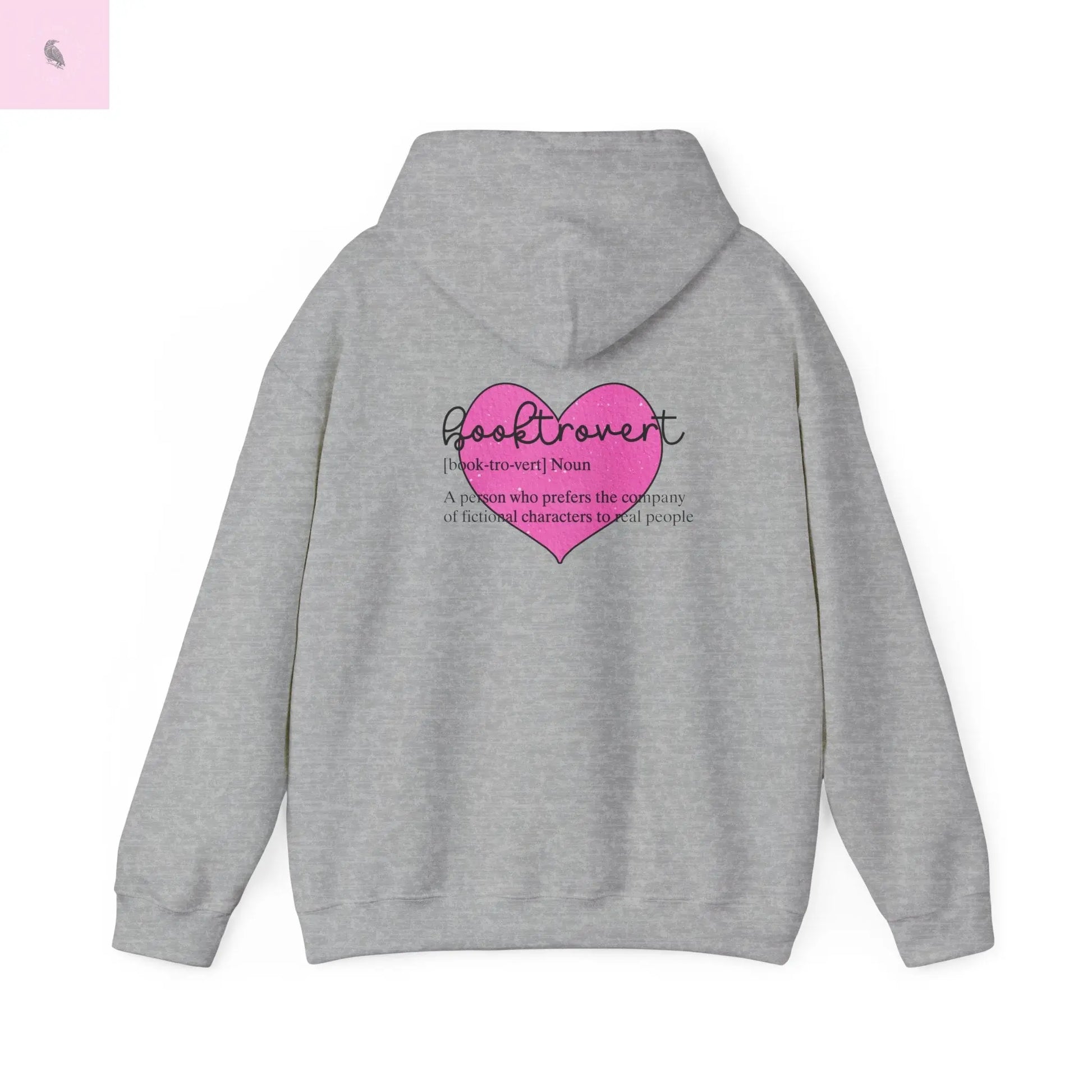 Book Lovers Hooded Sweatshirt, Booktrovert Gift for Readers, reading lovers hoodie, book club sweatshirt Printify