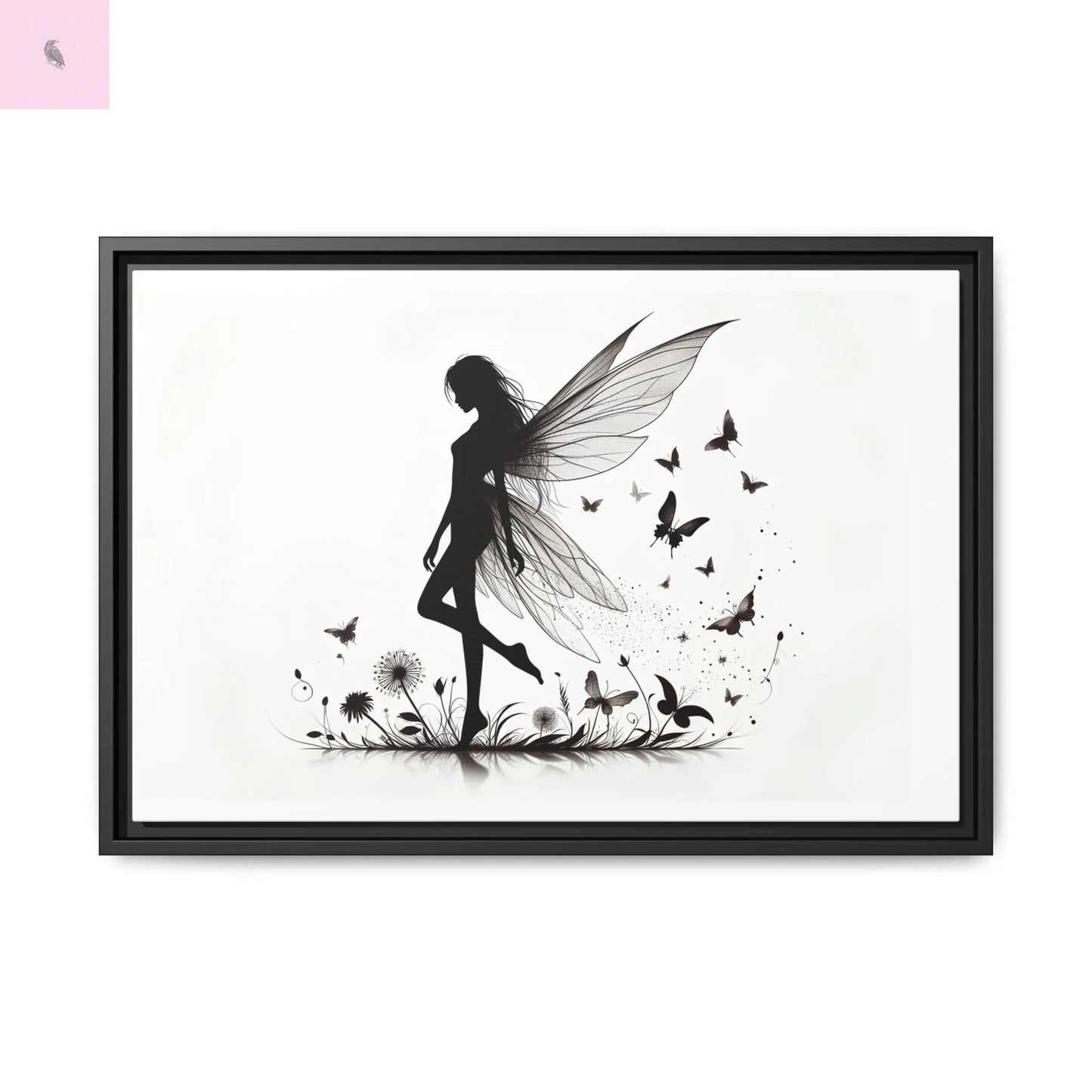 Fairy Canvas Wall Art - The flirty crow