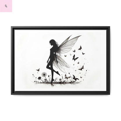 Fairy Canvas Wall Art - The flirty crow