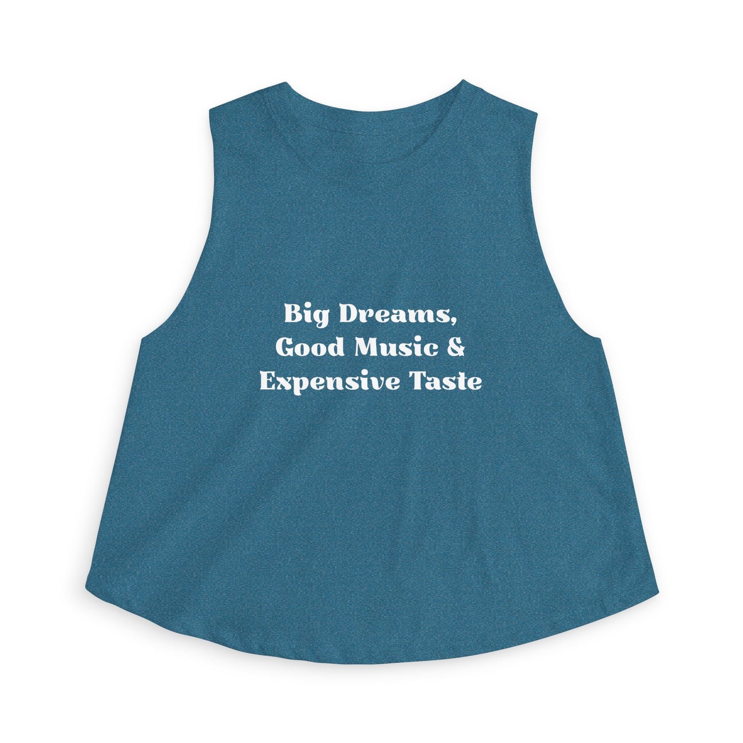 Women's Cropped tank top The flirty crow