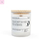 Party Candle - Frosted Glass Candle, 11oz the flirty crow