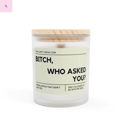 Leave me alone moody Scented Candle the flirty crow