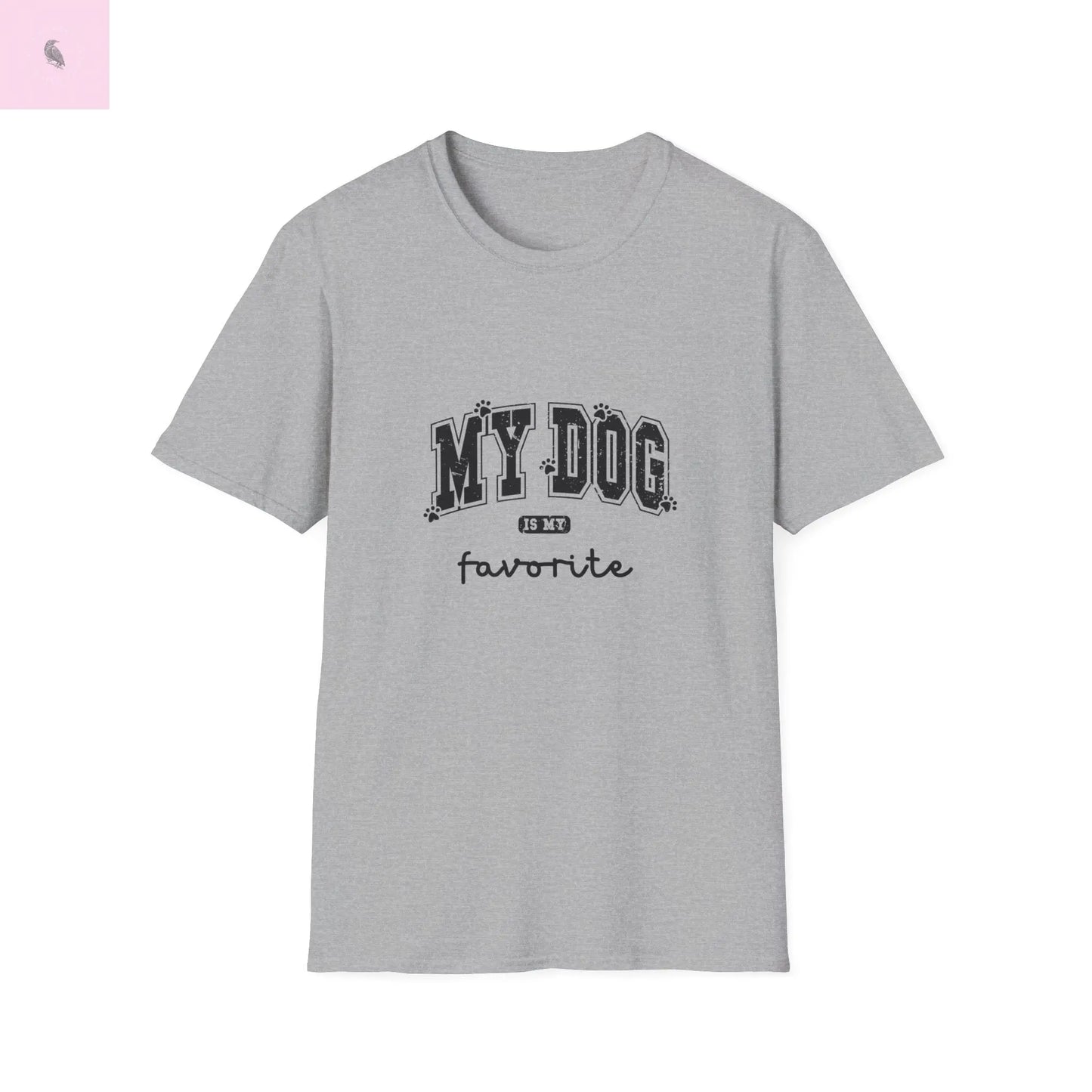 Dog Lovers T-Shirt The flirty crow