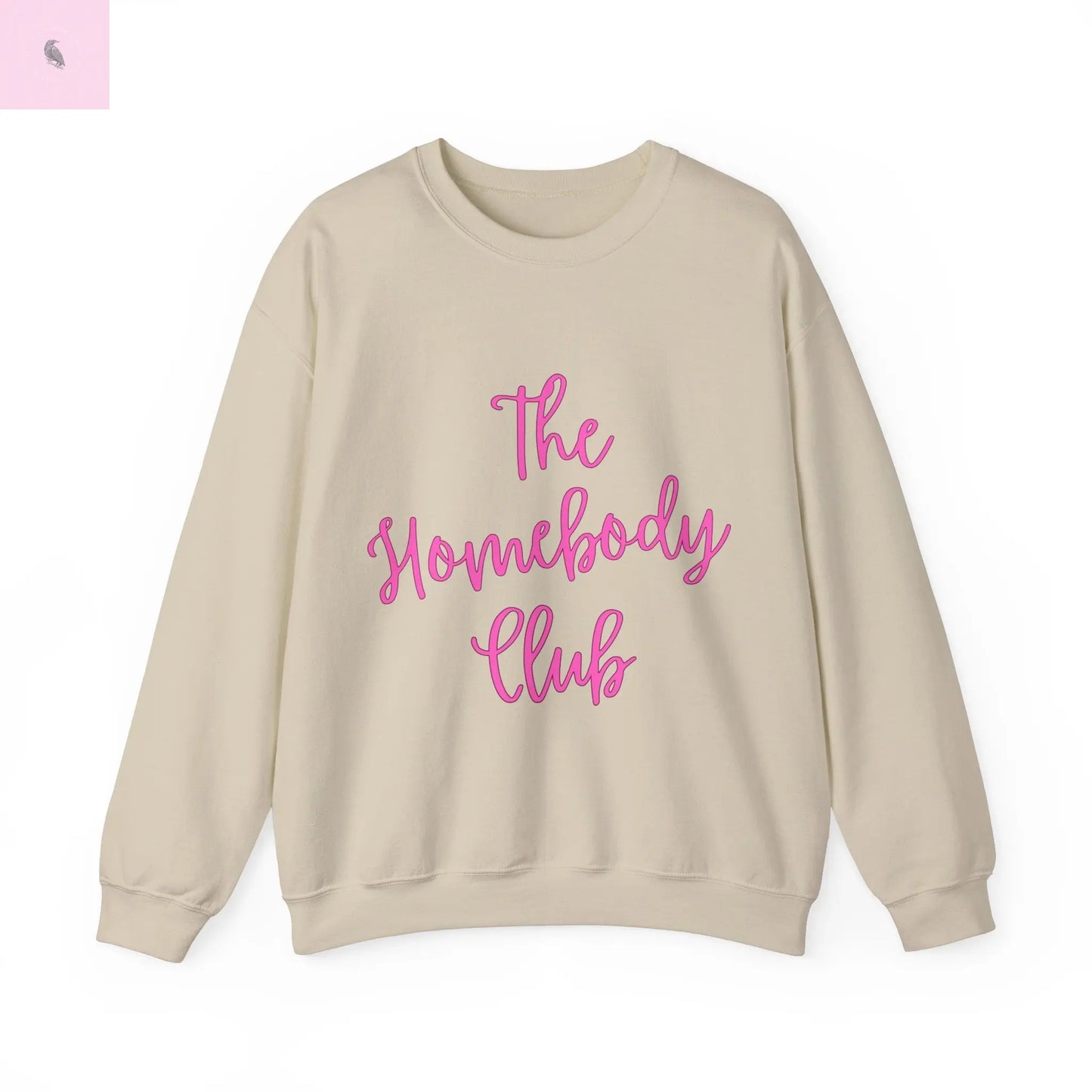 Cozy Homebody Club Sweatshirt the flirty crow